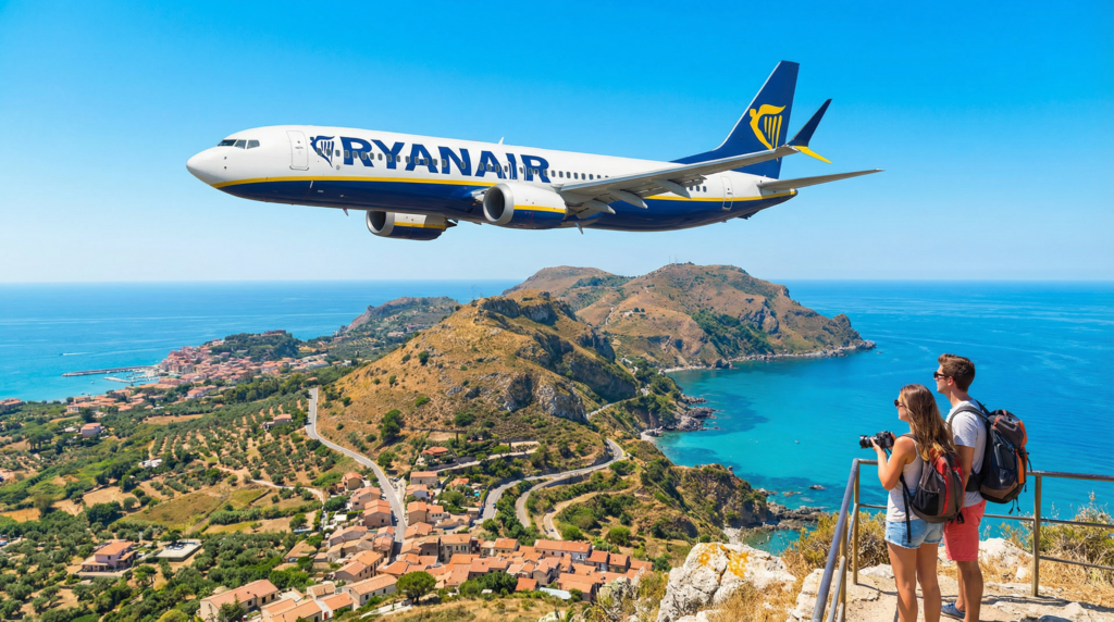 Rotte Ryanair più economiche dall Italia mappa