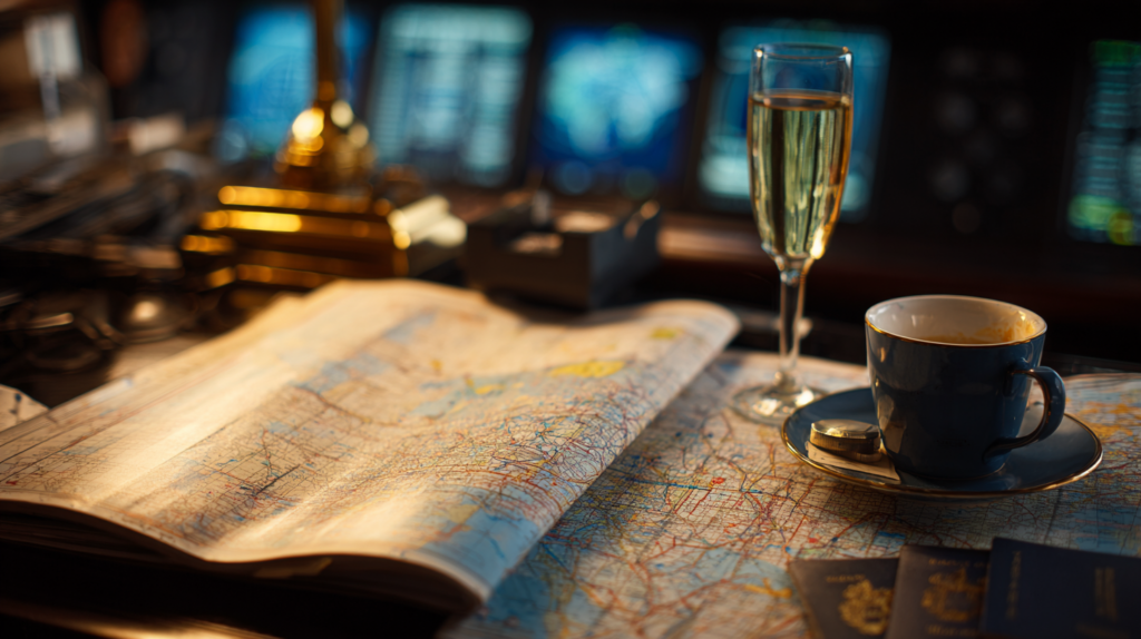 Voli Capodanno 2027 con le miglia: sala partenze aeroporto notturna